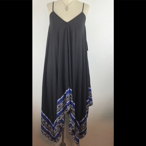 Express Dresses & Skirts - Express black high low women’s spaghetti strap dress size small